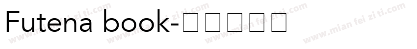 Futena book字体转换